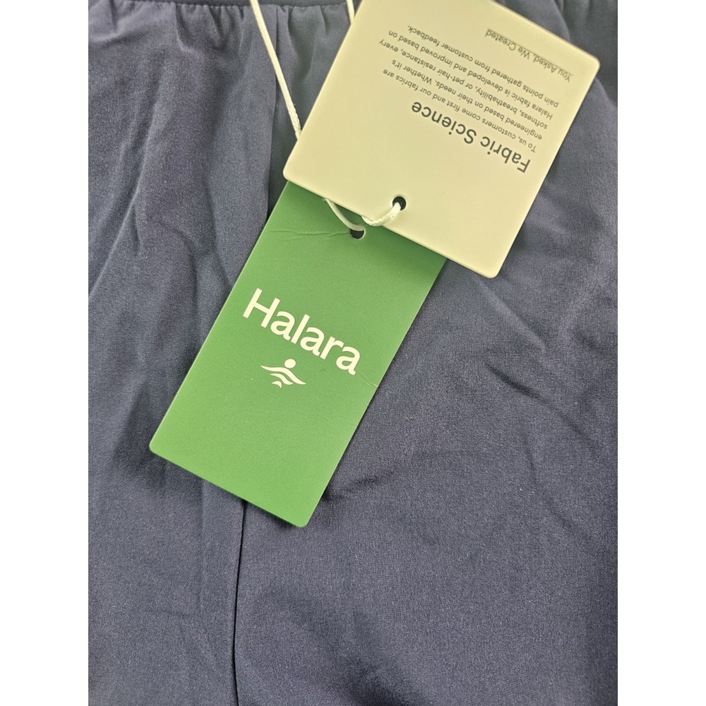 Halara Breezful Pant Wide Leg Women 2X Blue High Waisted Stretch Lightweight New - Picture 6 of 14